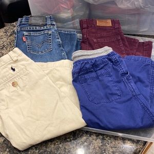 2T - Boy Pants / Jeans - 8 pairs